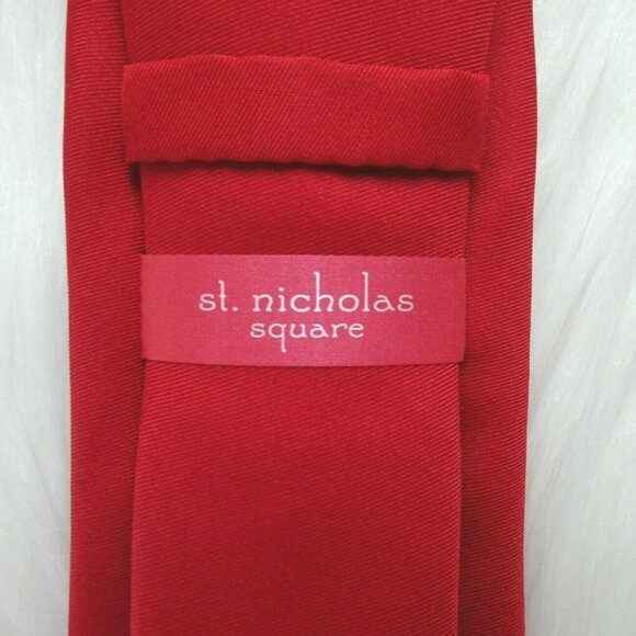 💰3/$25 NWT St. Nicholas Square Men's Neck Tie Holiday Christmas Party  Novelty - Picture 7 of 12